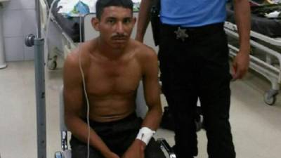 Elías Maldonado Mejía fue capturado en la sala de emergencia.