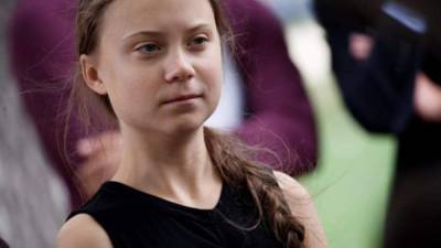 La joven activista ecologista sueca Greta Thunberg.