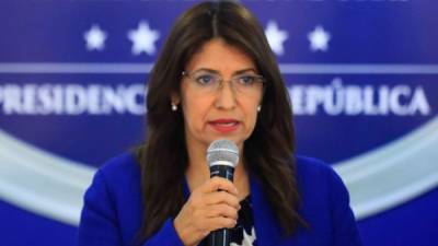 Alba Consuelo Flores, ministra de Salud de Honduras.