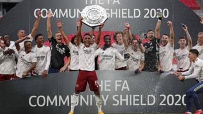 El Arsenal conquistó el título de la Community Shield.