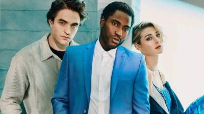 'Tenet' es protagonizado por John David Washington (c), Robert Pattinson (i) y Elizabeth Debicki.