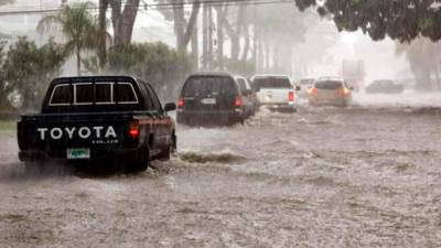 Las autoridades de Copeco han solicitado a la población tomar medidas de precaución ante las lluvias.