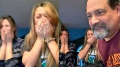 El video viral de 'Mi familia cuando...' arrasa en las redes sociales.