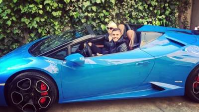 Mauro Icardi junto a Wanda Nara.