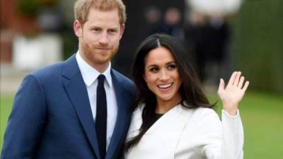 Harry de Gales y Meghan Markle.