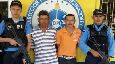 Misael Serrano (37) y Fredy Armando Serrano (42) fueron detenidos por la Policía.