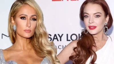 Una cuenta de 'The Simple Life' había propagado el rumor de una nueva temporada protagonizada por Paris Hilton y Lindsay Lohan (d).