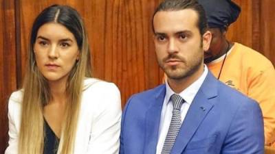 Pablo Lyle en una de sus audiencias iniciales en el caso de homicidio culposo en una corte de Miami, EEUU.