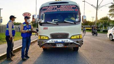 Concesionarios, conductores y ayudantes fueron capacitados previo al pilotaje.