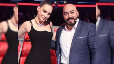 El amor entre Belinda y Lupillo Rivera habría florecido en el set del show 'La Voz México'.