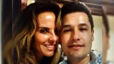 Kate del Castillo junto a Alfredo Guzmán, hijo de 'El Chapo'.