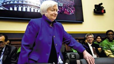 La presidenta de la Fed, Janet Yellen, desestimó los temores de que la economía de EE.UU. se encamina a una recesión.