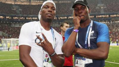 Florentin Pogba (derecha) también tiene un hermano gemelo que se llama Mathias Pogba. El más conocido es Paul Pogba, campeón del mundo con Francia en Rusia 2018.