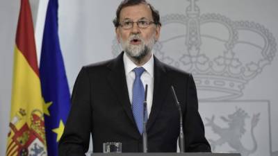 El jefe del gobierno de España, Mariano Rajoy. AFP