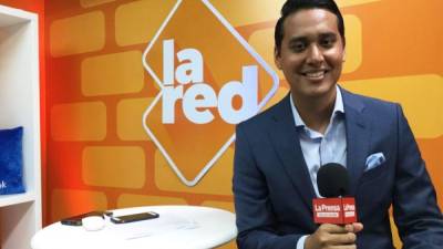 El músico Daniel Ochoa se mostró muy simpático en el programa 'La Red'.