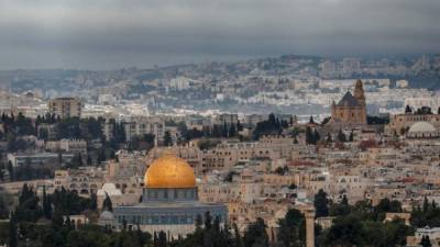 Vista de la ciudad de Jerusalén en Israel.