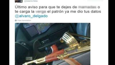 El periodista denunció en las redes sociales y ante las autoridades mexicanas las amenazas recibidas.