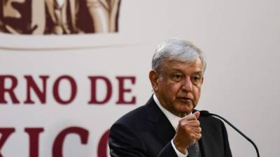 El presidente de mexicano Andrés Manuel López Obrador. Foto: AFP