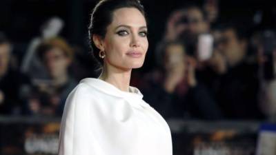 Angelina Jolie durante la premiere de su película 'Unbroken' en Londres.
