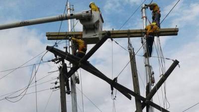 Personal de Energía Honduras y de la Enee trabajarán mañana a fin de darle mantenimiento al servicio.