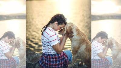 'Felipe, mi perro, que me amaba como pocos seres me han amado, me conectaba con ese mundo de 'espacio silencioso'', cuenta Gaby Vargas.