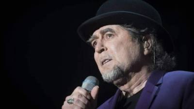 El cantante español Joaquín Sabina. Foto archivo.