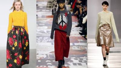 Porpuestas de las colecciones Fall 2018 de Michael Kors, Dior y John Elliot.