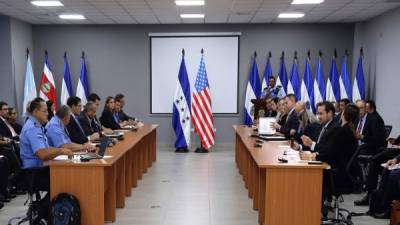 Negociaciones. En la última reunión celebrada en Tegucigalpa participó el secretario de Seguridad Nacional de EEUU, Kevin McAleenan.