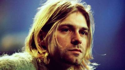 El líder de Nirvana, Kurt Cobain.