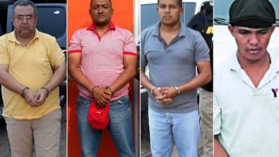 Sergio Ramón Rodríguez, ejecutivo de Agua Zarca, Douglas Geovanny Bustillo, teniente retirado de las Fuerzas Armadas, mayor activo de las Fuerzas Armadas, Mariano Díaz Chávez y Edilson Antonio Duarte fue capturado en La Ceiba.