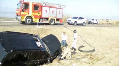 El mayor de artillería Geovani Casco fue la persona que sufrió lesiones.