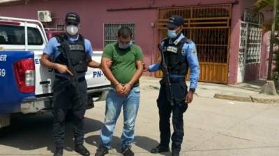 El detenido fue puesto a las órdenes de al Fiscalía en Honduras.