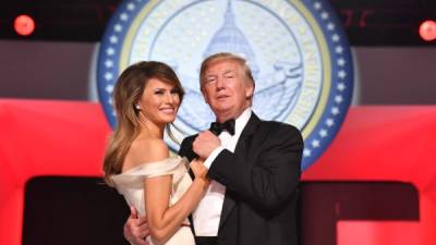 El presidente de Estados Unidos, Donald J. Trump, y la primera dama, Melania Trump. EFE/Archivo.