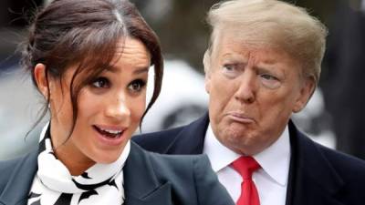 Meghan Markle fue tildada de 'desagradable' por Donald Trump.