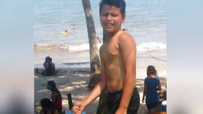 Al pequeño Andy Martínez le encantaba el mar, lo visitó por última vez en Semana Santa.