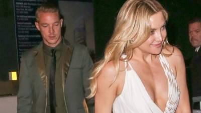 El DJ Diplo y la actriz Kate Hudson