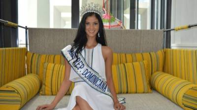 La Miss República Dominicana, Rosalba “Sal” García.