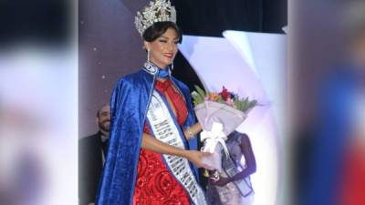 La nueva Miss Honduras Mundo 2019 .