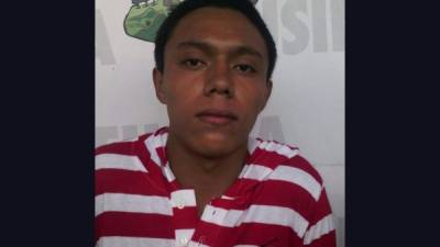 Manuel de Jesús Espinoza Gonzalesy un menor de 16 años fueron detenidos en un operativo por agentes de la Policía Nacional.