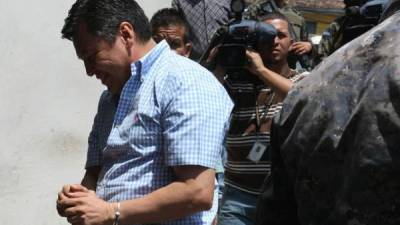 Periodista Henry Gómez durante una de sus comparecencias en los juzgados hondureños. Foto de archivo.