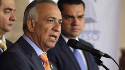 El presidente del Parlamento de Honduras, Mauricio Oliva. Foto de archivo.