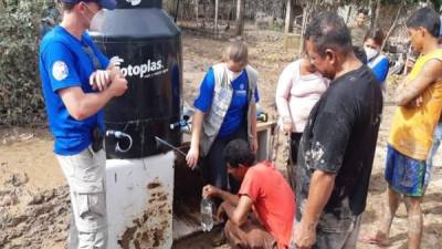 La Lima, con más de 100,000 habitantes, es uno de los municipios más castigados por los dos fenómenos naturales.