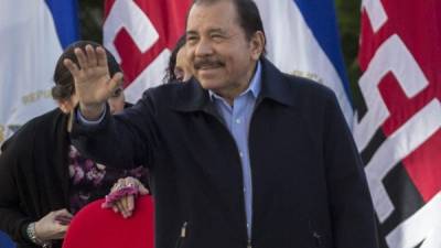 El presidente Daniel Ortega tomó posesión de su tercer mandato el martes.
