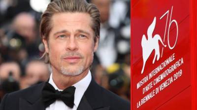 Brad Pitt estará presente en el festival de cine en Venecia, que arranca este 28 de agosto.