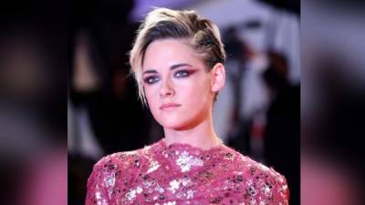 Kristen Stewart durante su participación en el Festival de Cine de Venecia. Allí presentó el filme Seberg.