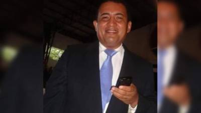 El exregidor de La Ceiba, Luis Sandoval.