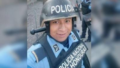 Fotografía en vida del oficial José Arnulfo Cruz García.