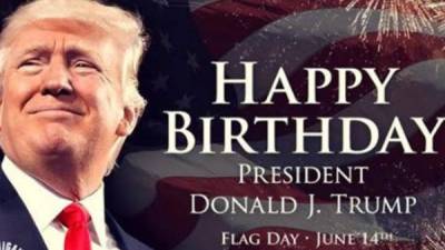 Donald Trump cumple 73 años.