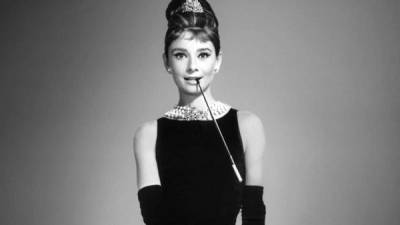 La actriz británica Audrey Hepburn.