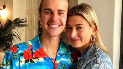 Justin y Hailey Bieber.